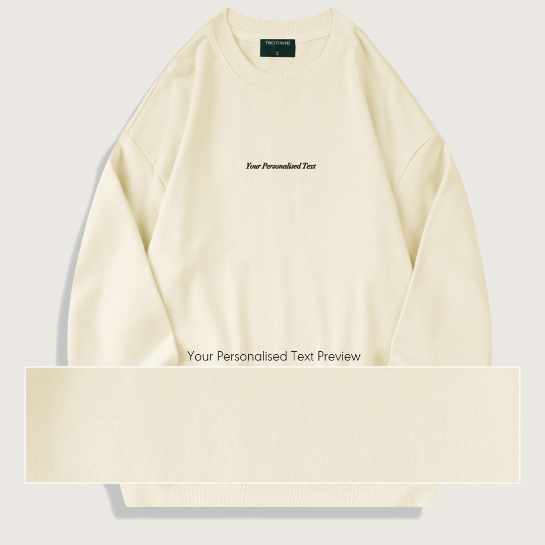 Mr & Mrs Custom Name Sweatshirt