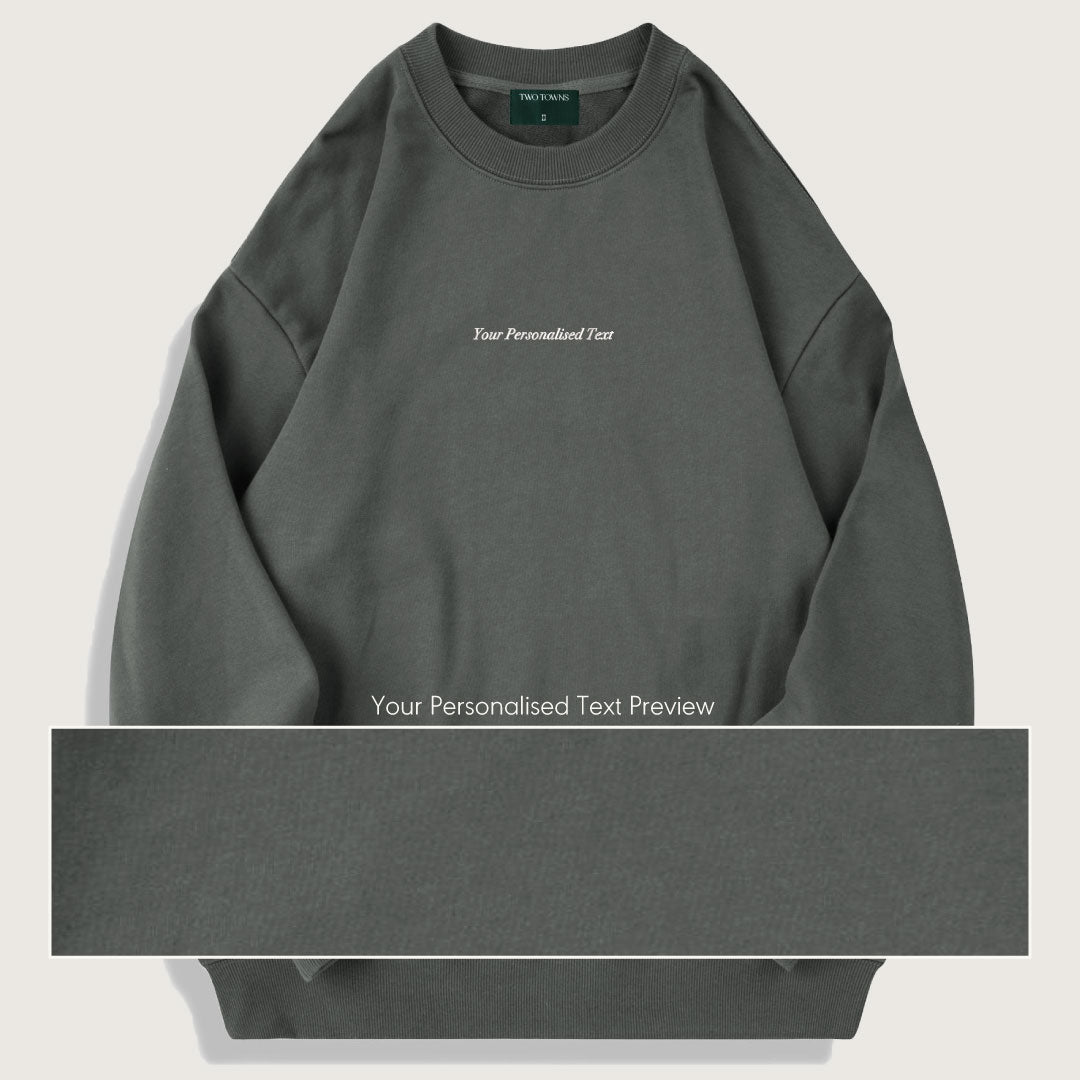 Mr & Mrs Custom Name Sweatshirt